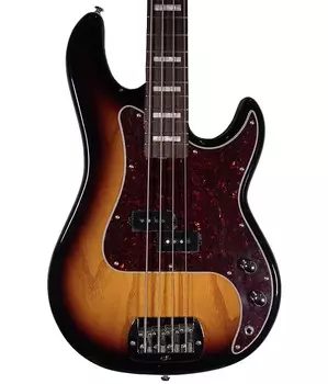 Басс гитара G&L LB-100 Tribute Series 3-Tone Sunburst 4-String Bass Guitar