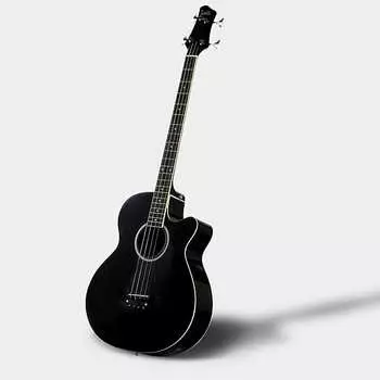 Басс гитара Glarry GMB101 4 string Electric Acoustic Bass Guitar w/ 4-Band Equalizer EQ-7545R Black