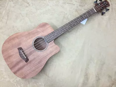 Басс гитара Gold Tone M-Bass25 Fretted 25" Micro Bass w/Gig Bag- Setup w/ La Bella Silver Backs!