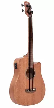 Басс гитара Gold Tone M-Bass25FL 25-Inch Scale Fretless 4-String Acoustic-Electric MicroBass w/Hard Case