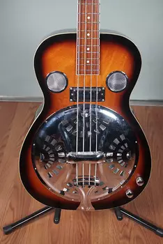 Басс гитара Gold Tone Paul Beard Signature-Series Resonator Bass Guitar w/HSC