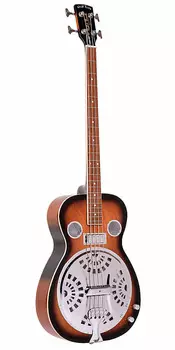 Басс гитара Gold Tone PBB/L: Lefty Paul Beard Signature-Series Resonator Bass Guitar with Case