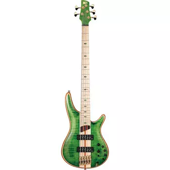Басс гитара Ibanez 2022 SR5FMDX SR Premium 5-String Bass Guitar - Emerald Green Low Gloss