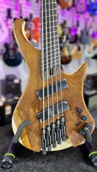 Басс гитара Ibanez Bass Workshop EHB1265MS 5-string Bass Guitar - Natural Mocha Low Gloss! 731
