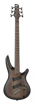 Басс гитара Ibanez Bass Workshop SRC6MS 6-string Multi-Scale Bass Guitar - Black Stained Burst Low Gloss