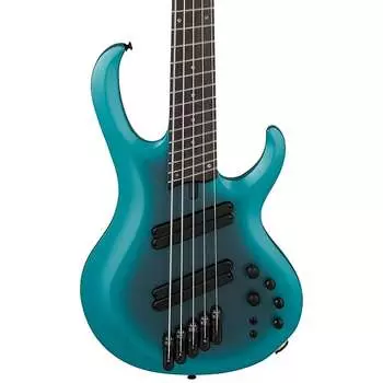 Басс гитара Ibanez BTB605MS 5 String Multi Scale Bass - Cerulean Aura Burst Matte