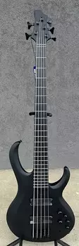Басс гитара Ibanez BTB625EXBKF Iron Label 5-String Electric Bass Guitar, Flat Black 9lb11oz