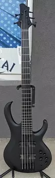 Басс гитара Ibanez BTB625EXBKF Iron Label 5-String Electric Bass Guitar, Flat Black
