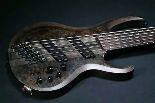 Басс гитара Ibanez BTB806MSTGF BTB Bass Workshop 6str Electric Bass w/Case Multi scale - Transparent Gray Flat 628