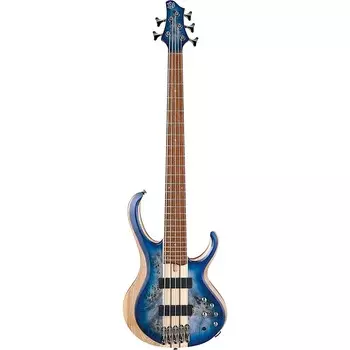 Басс гитара Ibanez BTB845CBL BTB Standard 5-String Electric Bass Guitar, Jatoba Fretboard, Cerulean Blue Burst L