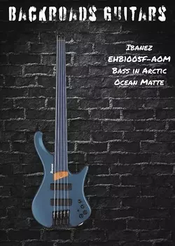 Басс гитара Ibanez EHB1005F-AOM Bass w/ Gig Bag in Arctic Ocean Matte