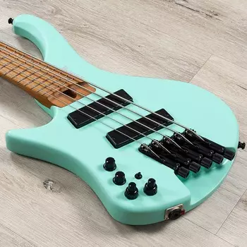 Басс гитара Ibanez EHB1005MSL Left-Handed Headless 5-String Multi-Scale Bass, Sea Foam Green