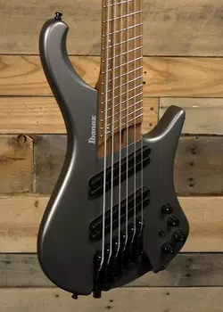 Басс гитара Ibanez EHB1006MS 6-String Multi-Scale Bass Metallic Gray Matte w/ Gigbag