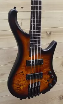 Басс гитара Ibanez EHB1500 Headless 4 String Electric Bass Guitar Dragon Eye Burst Flat w/Gig Bag