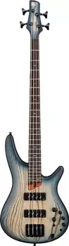 Басс гитара Ibanez Model SR600ECTF 4-String Electric Bass Guitar COsmic Blue Starburst Flat