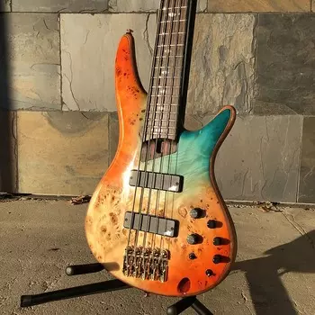 Басс гитара Ibanez SR1605DW 5 String Electric Bass Autumn Sunset Sky