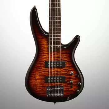 Басс гитара Ibanez SR405EQM Electric Bass, 5-String, Dragon Eye Burst