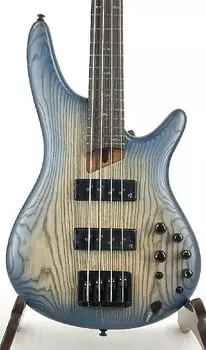 Басс гитара Ibanez SR600ECTF Electric Bass Sr 4 String Bass Cosmic Blue Starburst Ser#: 230207467