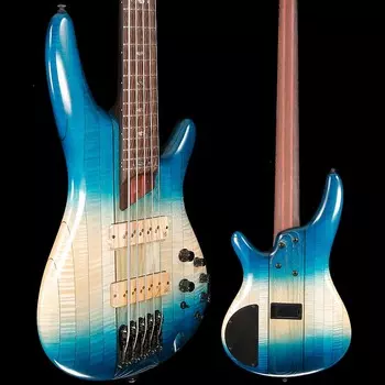 Басс гитара Ibanez SR Premium 5str Bass, Caribbean Islet Low Gloss 9lbs 11.3oz