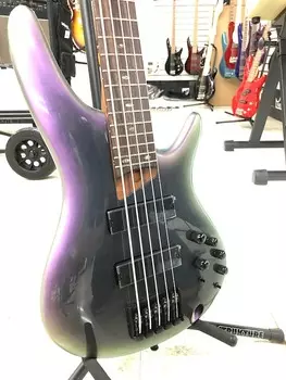 Басс гитара Ibanez SR Standard 5 String Electric Bass Guitar, Black Aurora Burst SR505EBAB
