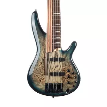 Басс гитара Ibanez SRAS7 Bass Workshop Ashula 7 String Bass - Cosmic Blue Starburst