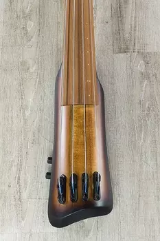 Басс гитара Ibanez UB804 Bass Workshop Upright 4-String Electric Fretless Mahogany Oil Burst