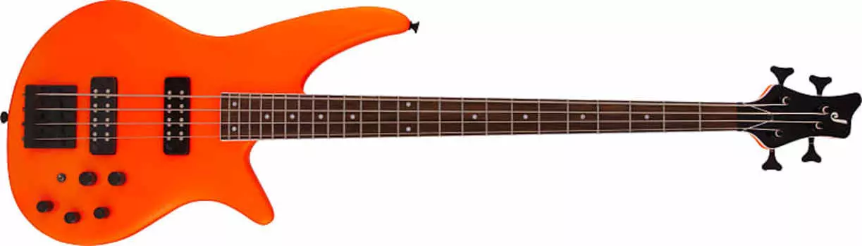 Басс гитара Jackson JS Series Spectra IV JS3 4-String Electric Bass Guitar in Neon Orange