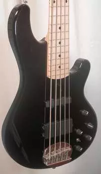 Басс гитара Lakland s5502 Skyline 55-02 Black, Maple Fretboard 5-string Bass
