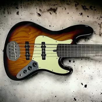 Басс гитара Lakland Skyline 55-60 FRETLESS 3TSB / Lined Ebony