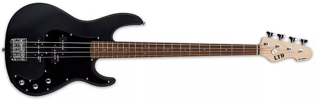 Басс гитара LTD AP Series AP-204 4 String Electric Bass in Black Satin