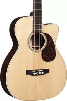 Басс гитара Martin BC-16E Acoustic-Electric Bass Guitar, Rosewood, Natural w/ Soft Case