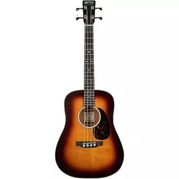 Басс гитара Martin DJR-10E Burst Acoustic Electric Bass Guitar