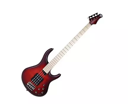 Басс гитара MTD Kingston Super 4 4-String Bass Guitar - Dr. Brown's Burst w/ Maple FB