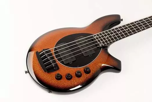 Басс гитара Music Man Bongo 5 HH 5-string Bass, Harvest Orange