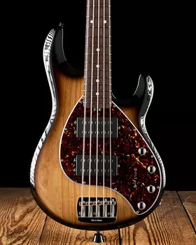 Басс гитара Music Man StingRay 5 Special HH - Burnt Ends - Free Shipping