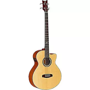 Басс гитара Ortega Deep Series 5 D538-4 Mahogany Acoustic-Electric Bass Open Pore Natural