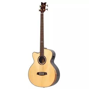 Басс гитара Ortega Private Room Medium Scale Left-Handed Bass Natural, STRIPSU.ACB-L, w/bag