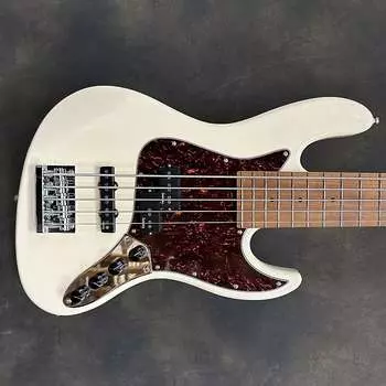 Басс гитара Sadowsky MetroExpress Hybrid P/J Bass 5-String with Maple Fretboard 2023 - Present - Olympic White