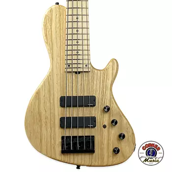 Басс гитара Sadowsky MetroLine SML 24-Fret Single-Cut Modern 5-String 2022 Natural Ash