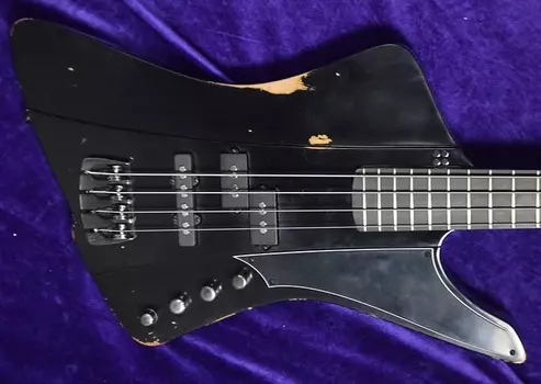 Басс гитара Sandberg "Forty Eight" Victor Brandt Sign., Hardcore-Aged Black / Ebony