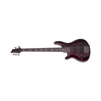 Басс гитара Schecter Omen Extreme 5 Electric Bass Left Handed Black Cherry