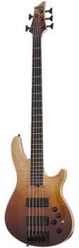 Басс гитара Schecter SLS Elite-5 Antique Fade Burst