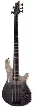 Басс гитара Schecter SLS Elite-5 Black Fade Burst
