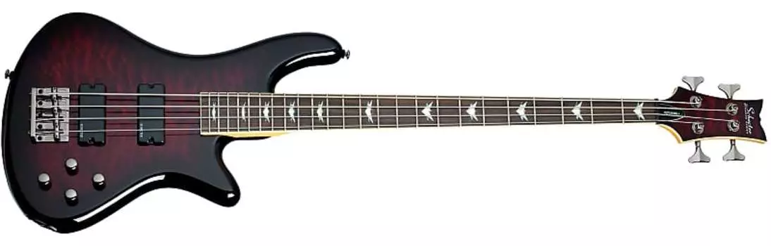 Басс гитара Schecter Stiletto Extreme-4 Black Cherry Finish Bass Guitar