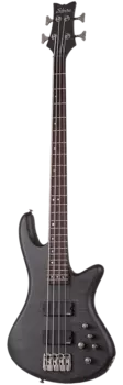 Басс гитара Schecter Stiletto Studio-4 See-Thru Black Satin