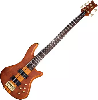 Басс гитара Schecter Stiletto Studio-5 Electric Bass Honey Satin