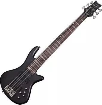 Басс гитара Schecter Stiletto Studio-6 Electric Bass See-Thru Black Satin