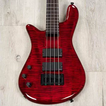 Басс гитара Spector Bantam 4 Left-Handed Bass, EMG Pickups, Rosewood Fretboard, Black Cherry