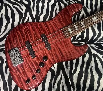 Басс гитара Spector Coda 4 USA Custom Shop - Wine Red - Authorized Dealer
