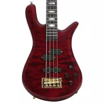 Басс гитара Spector Euro4 LX 4-String Bass w/ Bartolini Pickups - Black Cherry Gloss